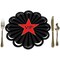 Big Dot of Happiness Red Carpet - Movie Night Party Round Table Decorations - Paper Chargers - Place Setting For 12